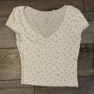 pacsun flower crop top